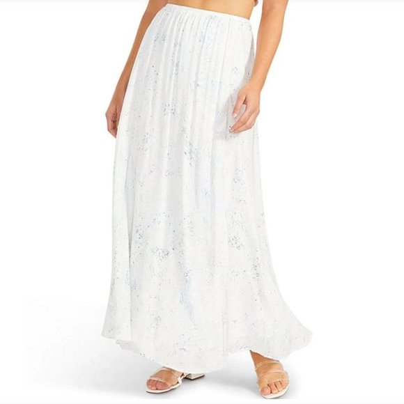 BB Dakota Dresses & Skirts - Fifth Dimension Maxi Skirt BB Dakota Blue Floral Large